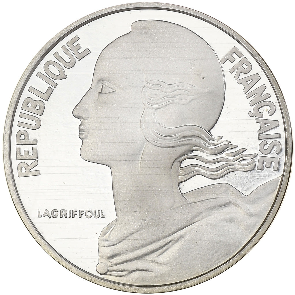 Francia, 20 Centimes, Marianne, 1982, Monnaie de Paris, Proof, Piéfort
