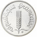 France, Centime, Épi, 1982, Monnaie de Paris, Proof, Piéfort, Silver