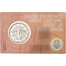 France, 2 Euro, Olympic Games Paris 2024, BU, 2023, Monnaie de Paris