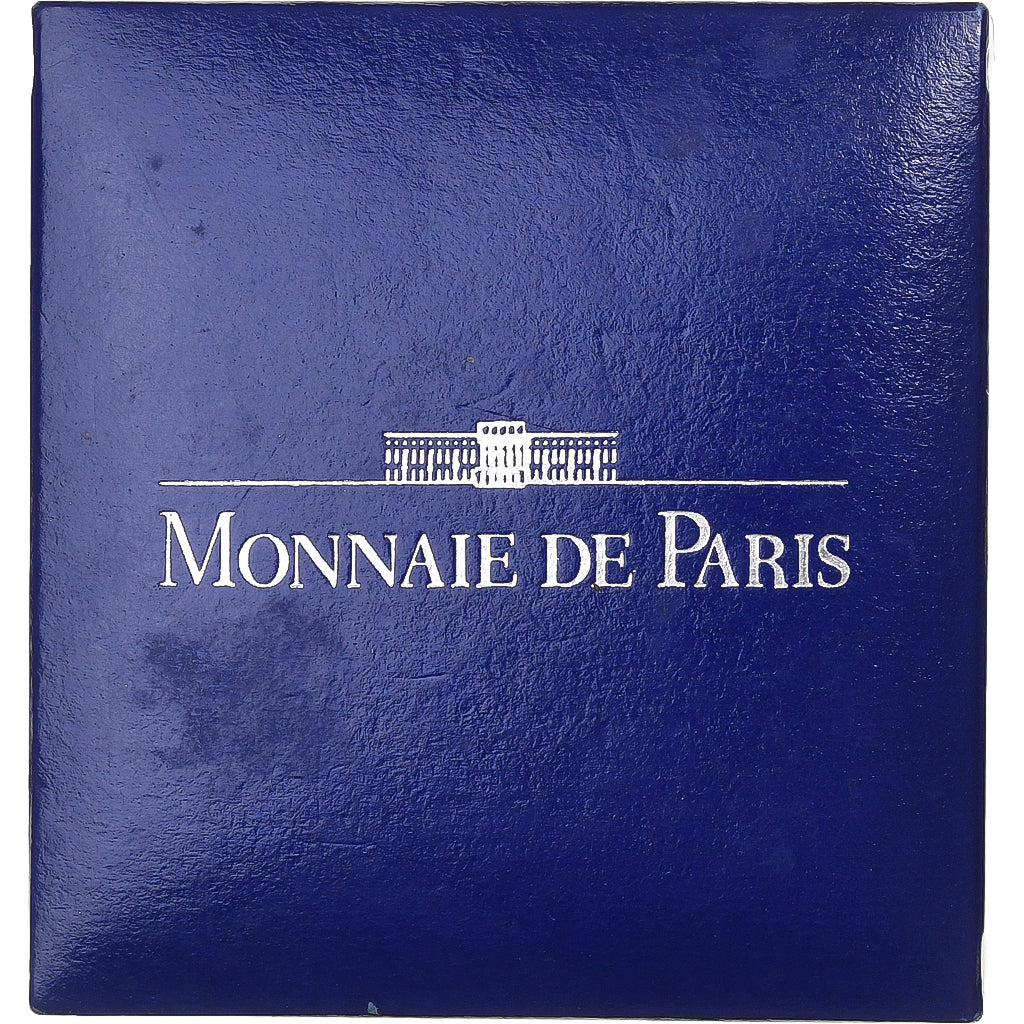 Francja, Centime, Épi, 2001, Monnaie de Paris, BU, Złoto, MS(65-70)