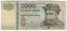 Biljet, Hongarije, 2000 Forint, 2010, KM:198c, TTB
