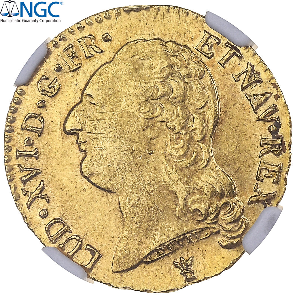 France, Louis XVI, Louis d'or à la tête nue, 1789, Limoges, Or, NGC, MS62