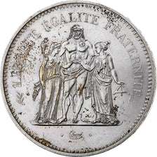 France, 50 Francs, Hercule, 1976, Monnaie de Paris, Piéfort, Argent, SPL