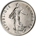 França, 5 Francs, Semeuse, 1974, Monnaie de Paris, série FDC, Cuproníquel