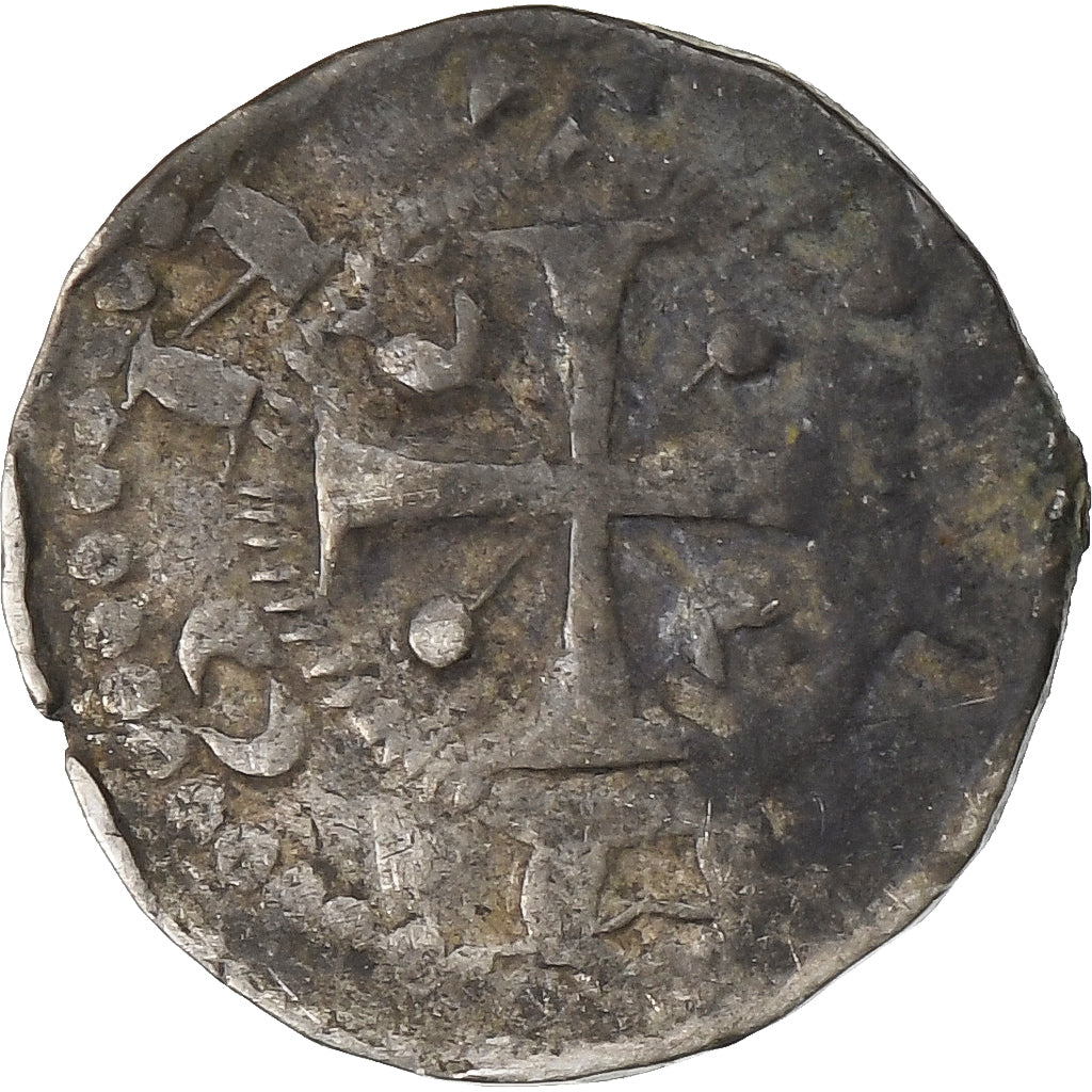 Comté de Flandre, Philippe Ier d’Alsace, Maille, 1168-1191, Arras, Simon moneyer