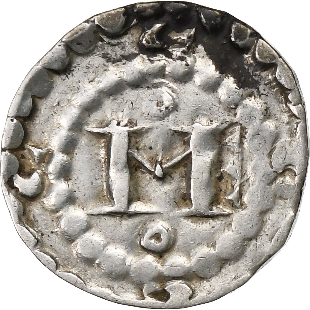 Comté de Flandre, Maille, 1168-1191, Arras, Simon moneyer, Argent, TTB+