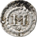 Comté de Flandre, Maille, 1168-1191, Arras, Simon moneyer, Argent, TTB+