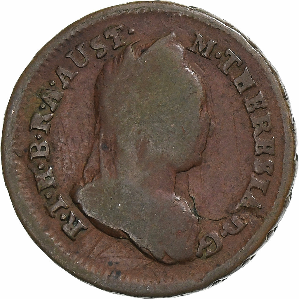 Oostenrijk, Maria Theresa, 1/2 Kreuzer, 1777, Smolník, Koper, FR