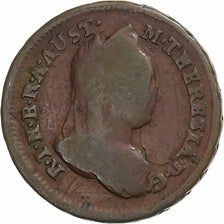 Austria, Maria Theresa, 1/2 Kreuzer, 1777, Smolník, Copper, VF(20-25)