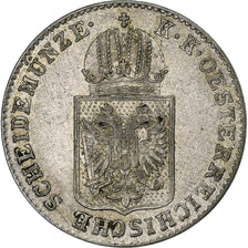 Austria, Ferdinand I, 6 Kreuzer, 1848, Vienna, Billon, AU(50-53), KM:2199