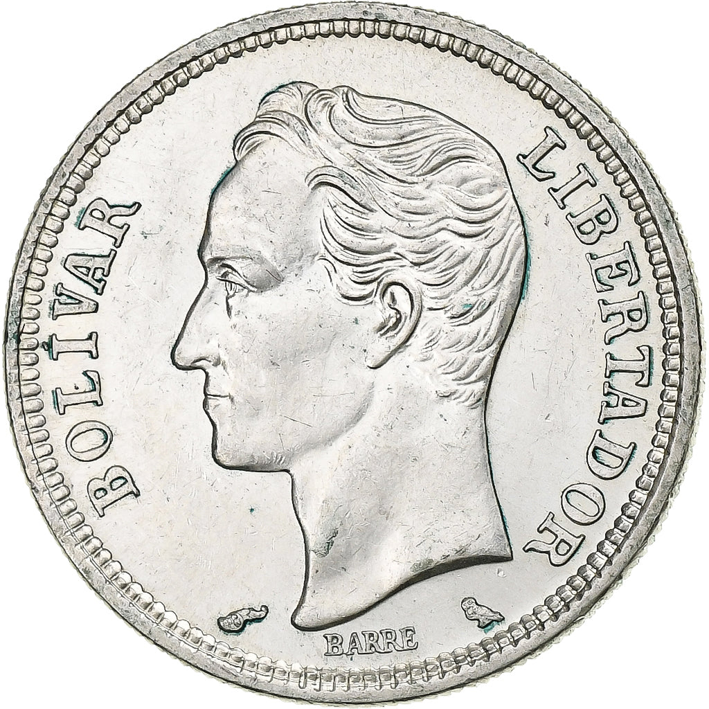Venezuela, Bolivar, 1960, Monnaie de Paris, Plata, EBC, KM:37a