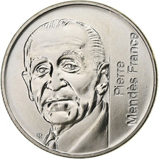 Francia, 5 Francs, Pierre Mendès France, 1992, Monnaie de Paris, Pattern