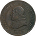 Papal States, Pius IX, 4 Soldi, 1867, Rome, Cobre, AU(50-53), KM:1374