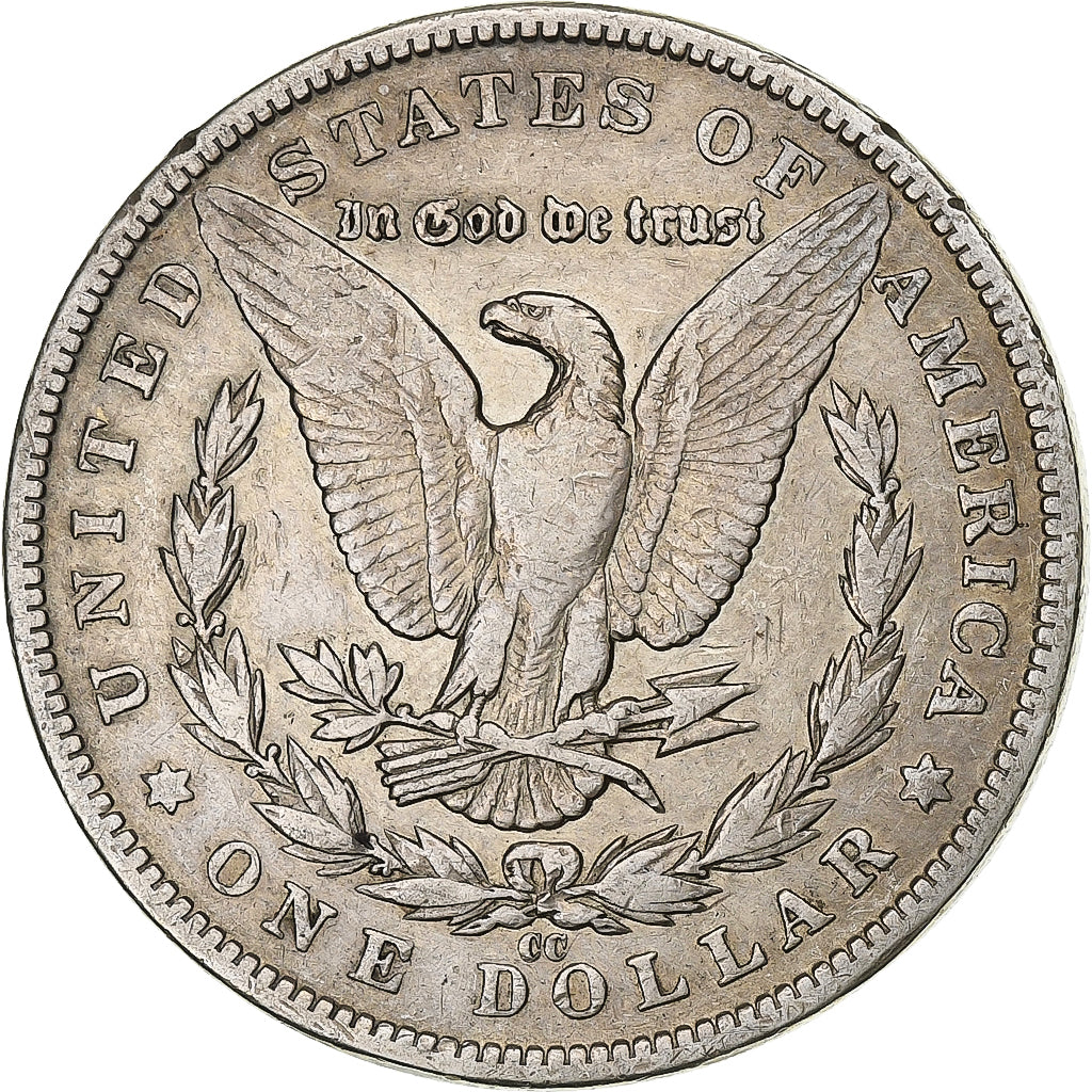 United States, Dollar, Morgan, 1890, Carson City, Silver, VF(30-35), KM:110