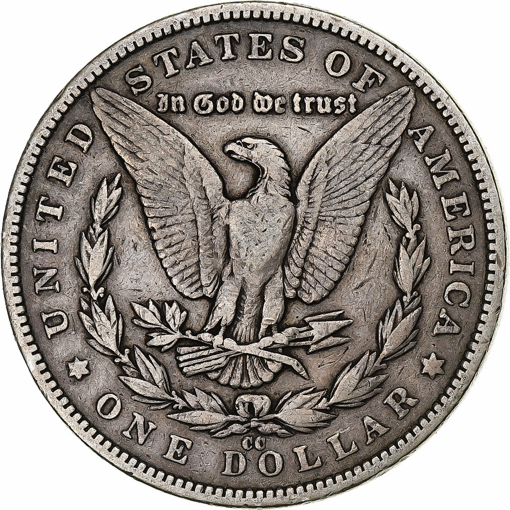 United States, Dollar, Morgan, 1891, Carson City, Silver, VF(30-35), KM:110
