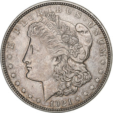 Vereinigte Staaten, Dollar, Morgan, 1921, Denver, Silber, VZ, KM:110