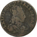 France, Louis XIV, Liard, 1655-1658, Copper, F(12-15), Gadoury:80