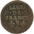 França, Louis XIV, Liard, 1655, Pont-de-l'Arche, Cobre, VF(20-25), Gadoury:80