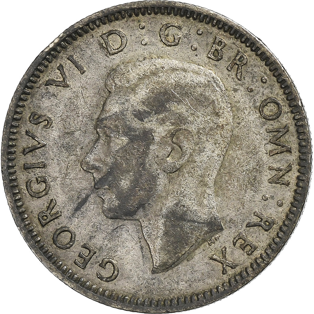 United Kingdom, George VI, Shilling, 1942, London, Silver, EF(40-45), KM:853