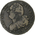Francia, Louis XVI, 2 sols François, 1792 / AN 4, Paris, Cobre, BC+, Gadoury:25