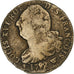França, Louis XVI, 2 sols François, 1792 / AN 4, Lille, Cobre, VF(20-25)