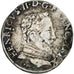 França, Henri II, Teston, 1557, Toulouse, Prata, VF(20-25), Gadoury:373D