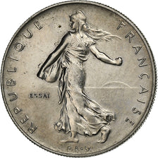 France, Franc, Semeuse, 1959, Monnaie de Paris, Pattern, Nickel, MS(63)