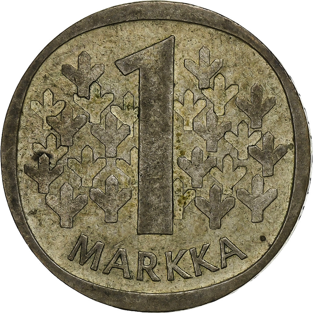 Finlande, Markka, 1965, Helsinki, Billon, TTB+, KM:49