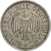 Germany, 2 Mark, 1951, Munich, Copper-nickel, EF(40-45), KM:111