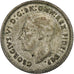 Australien, George VI, 6 Pence, 1950, Melbourne, Silber, SS