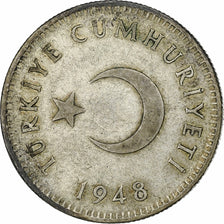 Türkei, Lira, 1948, Silber, SS, KM:883