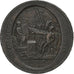 France, Monneron de 5 Sols, 1792, Bronze, VF(30-35)