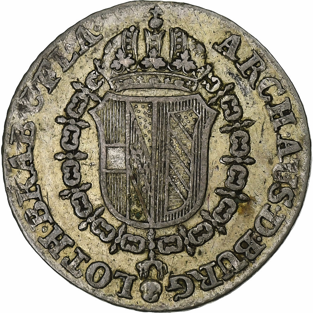 Austrian Netherlands, Joseph II, 10 Liards, 1789, Brussels, Billon, EF(40-45)