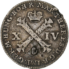 Austrian Netherlands, Maria Theresa, 14 Liards, 1755, Antwerp, Silver