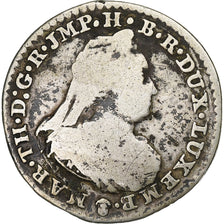 Lussemburgo, Maria Theresa, 12 Sols, 1777, Brussels, Argento, MB, KM:9