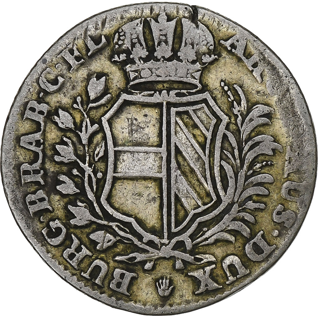 Austrian Netherlands, Maria Theresa, 20 Liards, 1751, Antwerp, Billon
