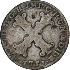 Austrian Netherlands, Maria Theresa, 20 Liards, 1751, Antwerp, Billon