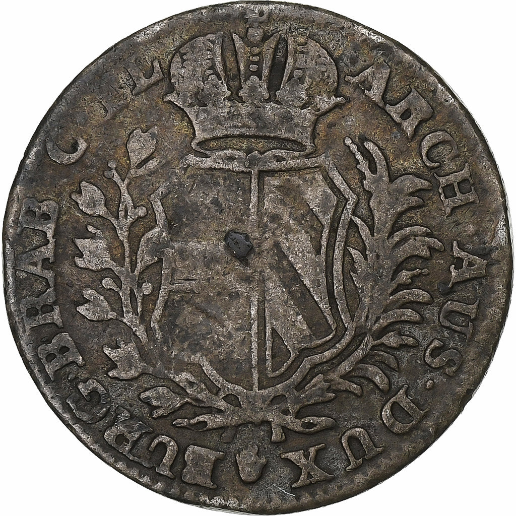 Austrian Netherlands, Maria Theresa, 20 Liards, 1751, Antwerp, Billon