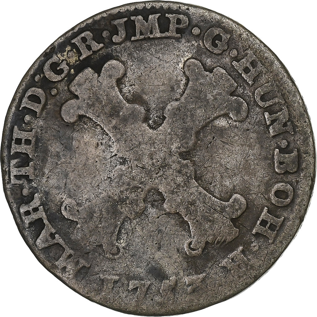 Austrian Netherlands, Maria Theresa, 20 Liards, 1753, Antwerp, Billon