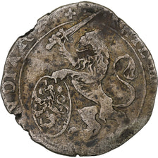 County of Burgundy, Philip IV, Escalin, 1622, Dole, Silver, VF(30-35)