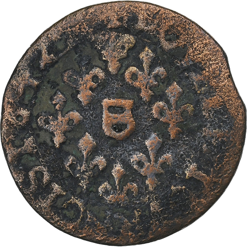 Principality of Boisbelle-Henrichemont, Maximilien III, Double Tournois, 1642