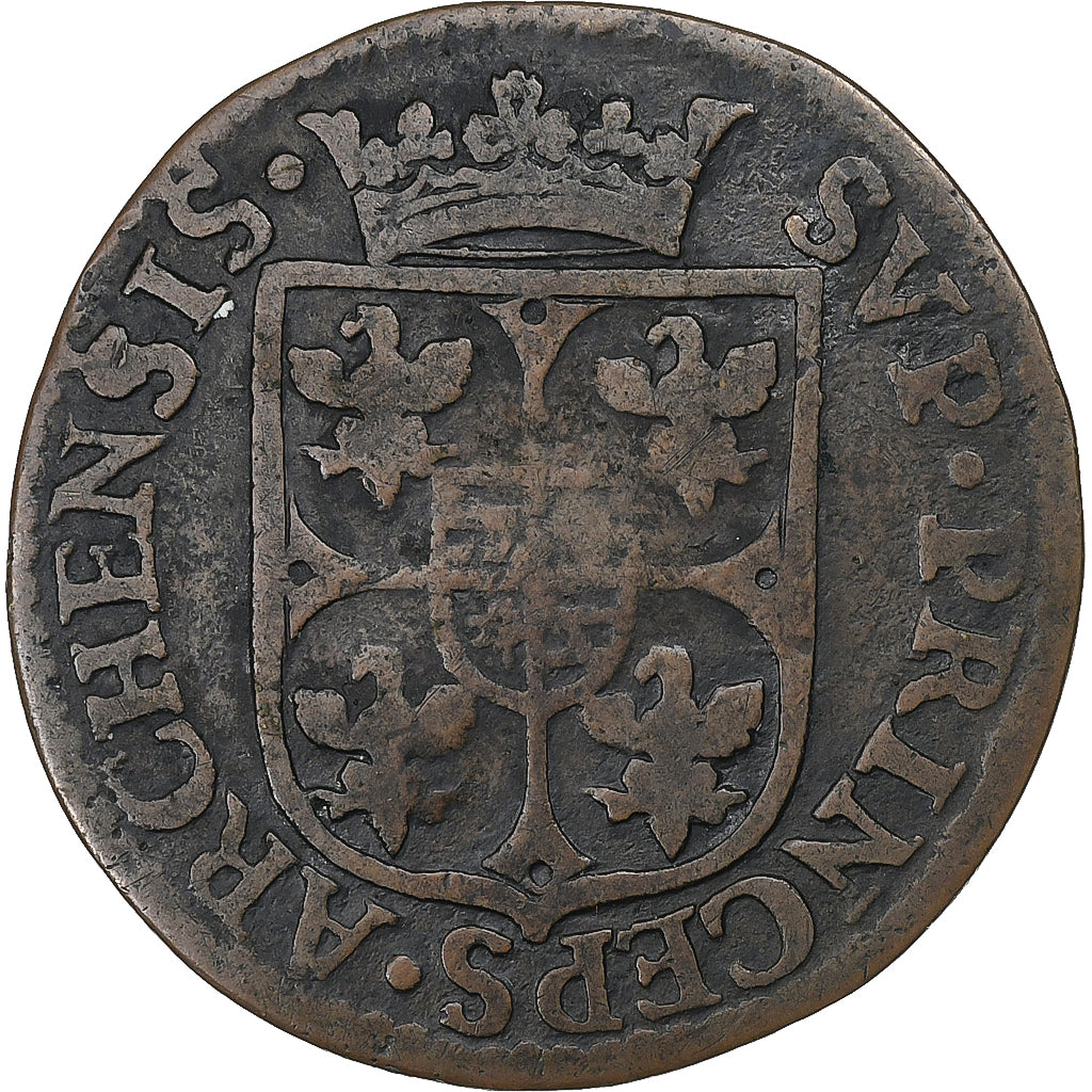 Principality of Arches-Charleville, Charles de Gonzague, Liard, 1609