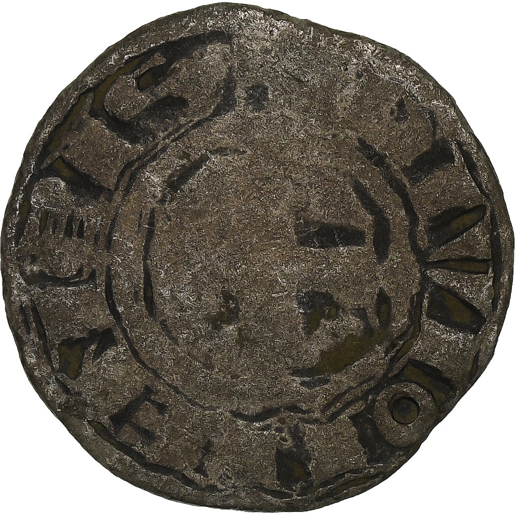 Duché de Bourgogne, Hugues III, Denier, 1162-1192, Dijon, Billon, TB