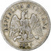 Mexico, 10 Centavos, 1884, Zacatecas, Silver, VF(30-35), KM:403.10