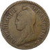 Frankreich, Decime, Dupré, AN 7/5, Paris, Coq/Corne, Kupfer, S+, Gadoury:187
