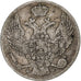 Poland, Nicholas I, 30 Kopecks / 2 Złote, 1838, Warsaw, Silver, VF(20-25)