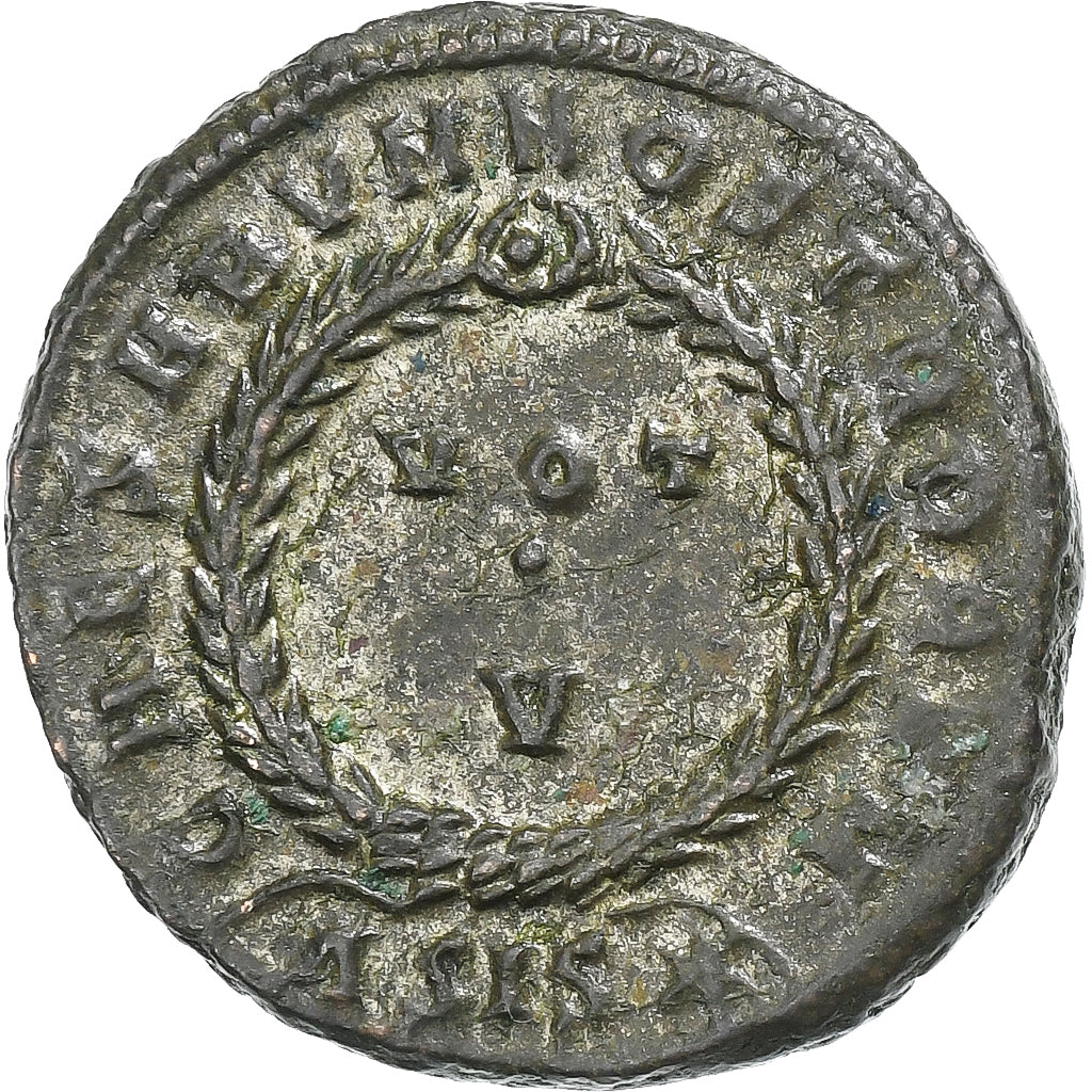 Crispus, Follis, 320-321, Siscia, Bronzo, BB+, RIC:161