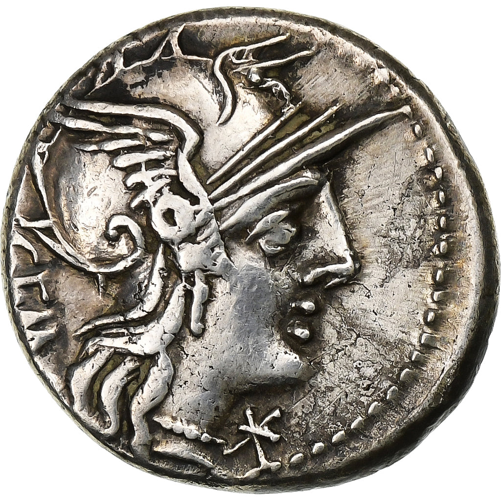 Aburia, Denier, 134, Rome, Argent, TTB, Crawford:244/1
