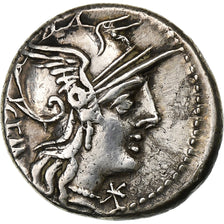 Aburia, Denier, 134, Rome, Argent, TTB, Crawford:244/1