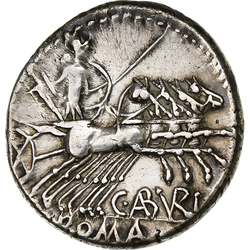 Aburia, Denier, 134, Rome, Argent, TTB, Crawford:244/1